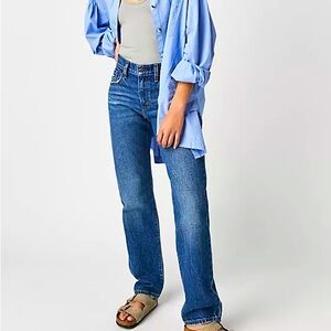 Levi’s Middy Straight Jeans — Size 27